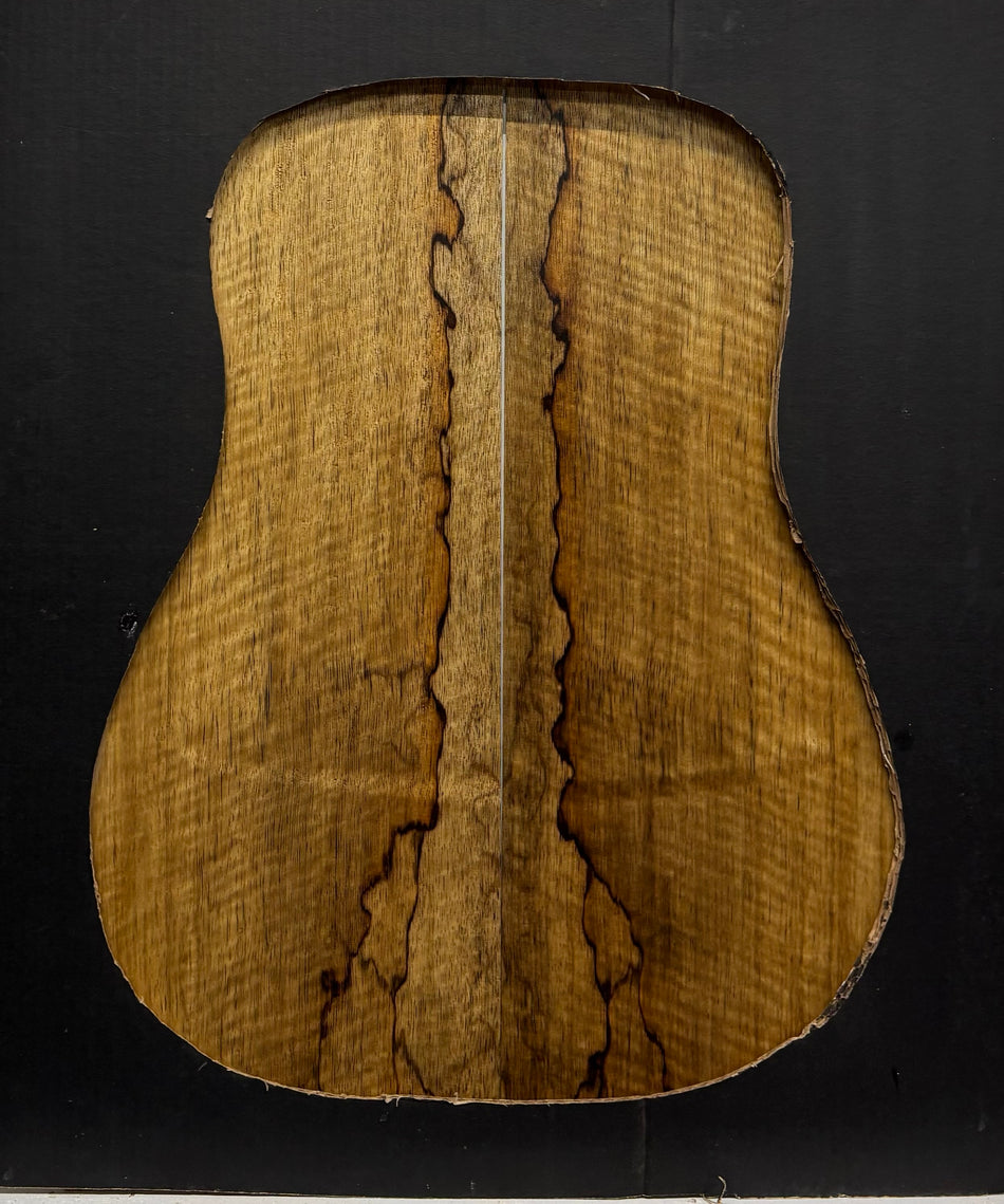 Black Limba Dreadnought Guitar Back and Side Set #340