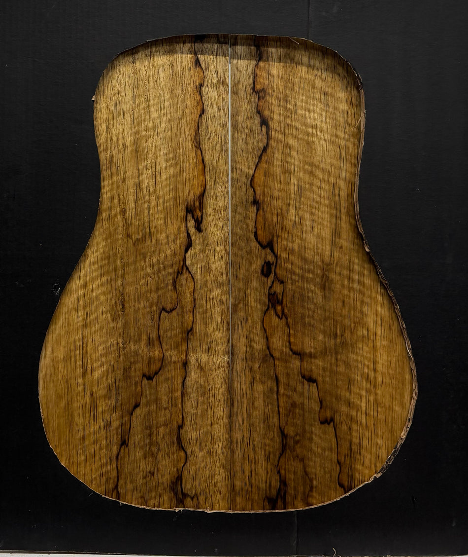 Black Limba Dreadnought Guitar Back and Side Set #341