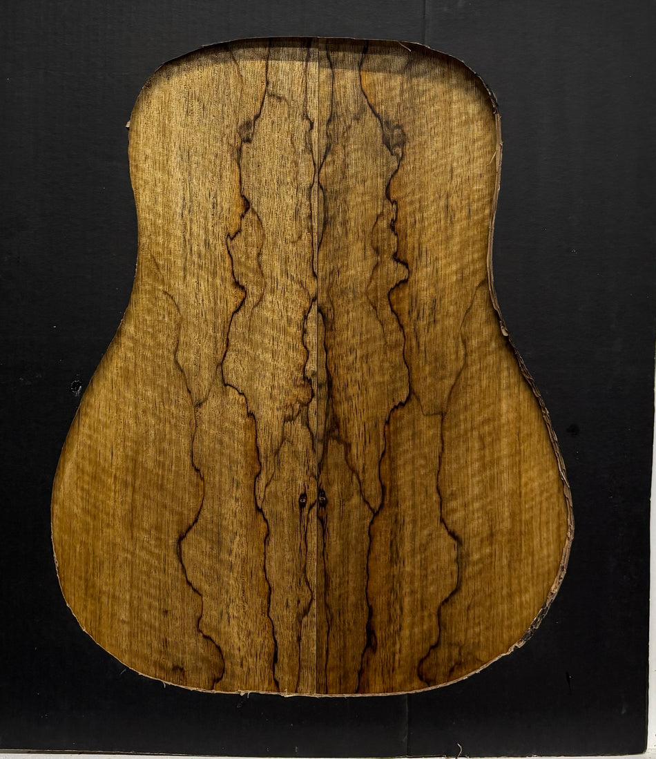 Black Limba Dreadnought Guitar Back and Side Set #342