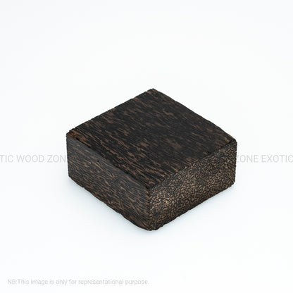 Pack of 10, Black Palm Wood Bowl Blanks 4&quot; x 4&quot; x 2&quot; - Exotic Wood Zone - Buy online Across USA 