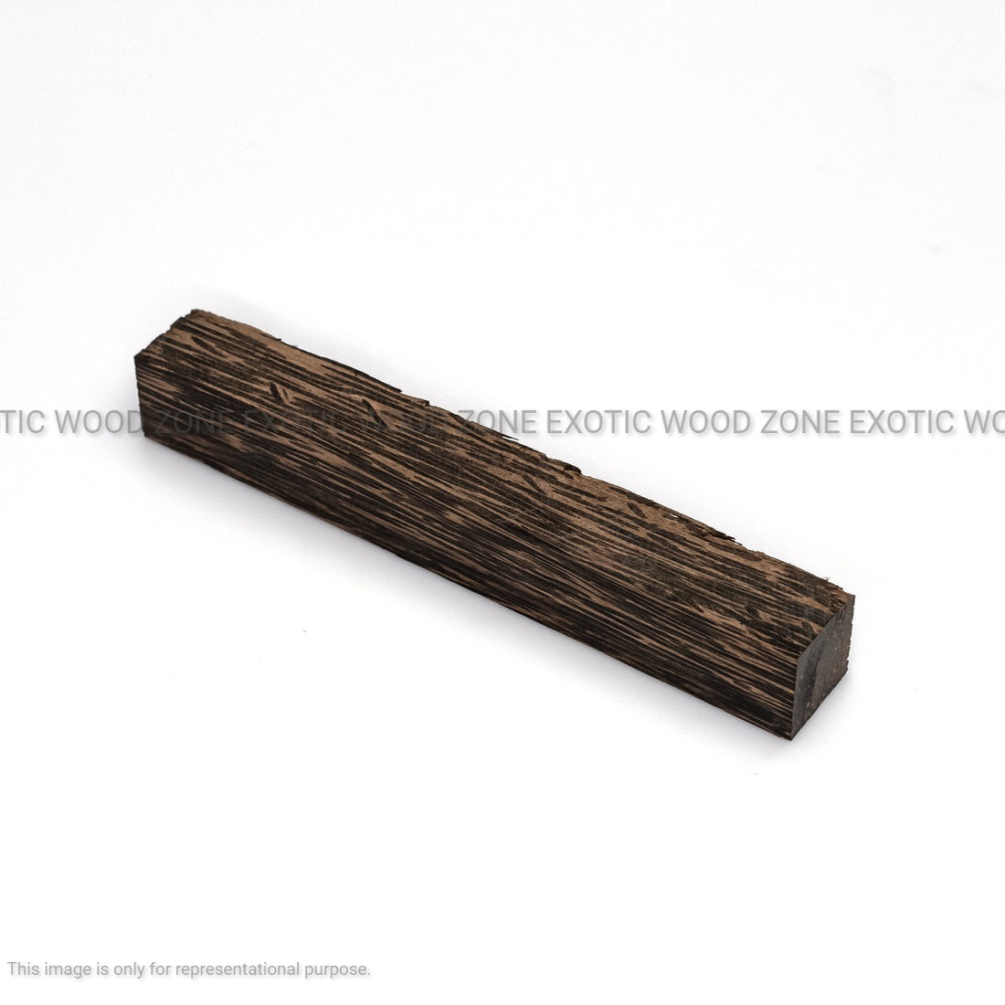 Pack of 200, Black Palm Wood Pen Blanks 3/4"x 3/4"x 6" Exotic Wood Zone
