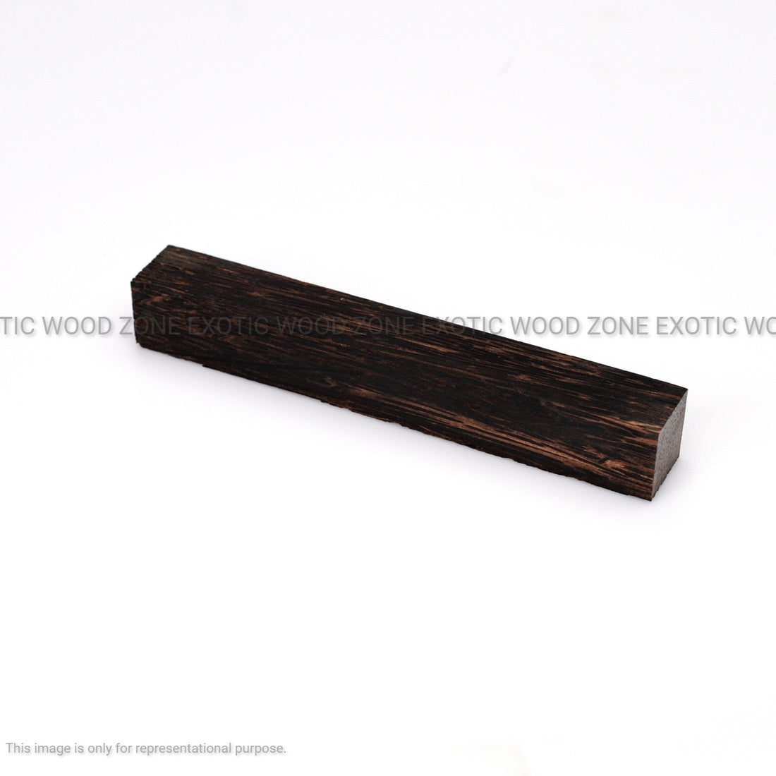 Pack of 5, Exotic Black Palm Pen Blanks 3/4&quot; x 3/4&quot; x 6&quot; - Exotic Wood Zone - Buy online Across USA 