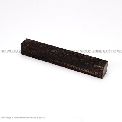 Pack Of 10, Exotic Black Palm Pen Blanks 3/4&quot; x 3/4&quot; x 6&quot; - Exotic Wood Zone - Buy online Across USA 