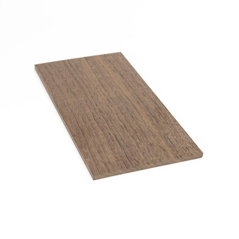 Black Walnut Wood Veneer | Marquetry Inlay - 200mm x 100mm x 4mm