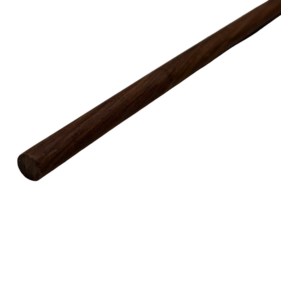 Black Walnut Wooden Dowel Rods | Solid Hardwood Sticks for Crafting, DIY