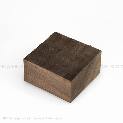 Pack of 2, Black Walnut Hardwood Bowl Turning Wood Blanks 4&quot;x4&quot;x3&quot; 