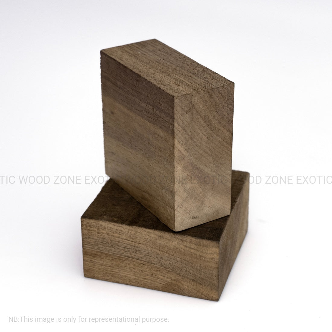 American Walnut Wood Bowl Blanks 6&quot; x 6&quot; x 2&quot; - Exotic Wood Zone - Buy online Across USA 