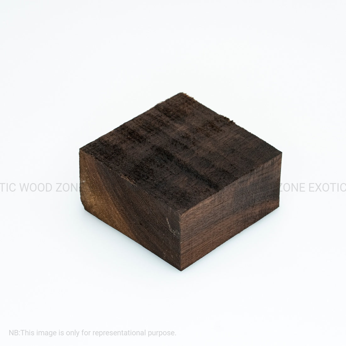 Pack of 2, Black Walnut Hardwood Bowl Turning Wood Blanks 4&quot;x4&quot;x3&quot; 