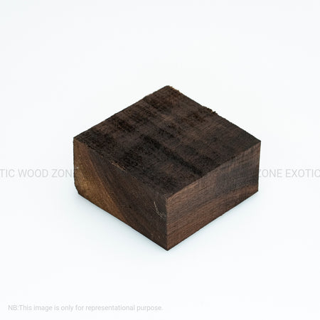 Pack of 2, Black Walnut Hardwood Bowl Turning Wood Blanks 4"x4"x3" #88 - Exotic Wood Zone - Buy online Across USA 