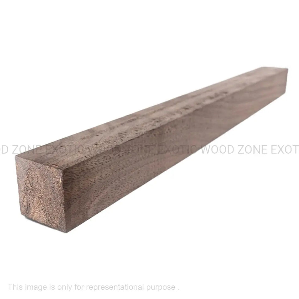 Black Walnut Hobbywood Blank 1" x 1" x 12" inches Exotic Wood Zone Hobby Woods