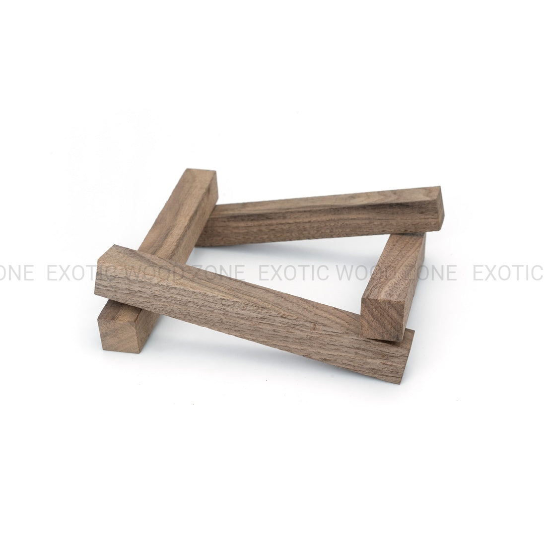 Pack Of 25, Black Walnut Wood Pen Blanks 3/4&quot; x 3/4&quot; x 6&quot; - Exotic Wood Zone - Buy online Across USA 