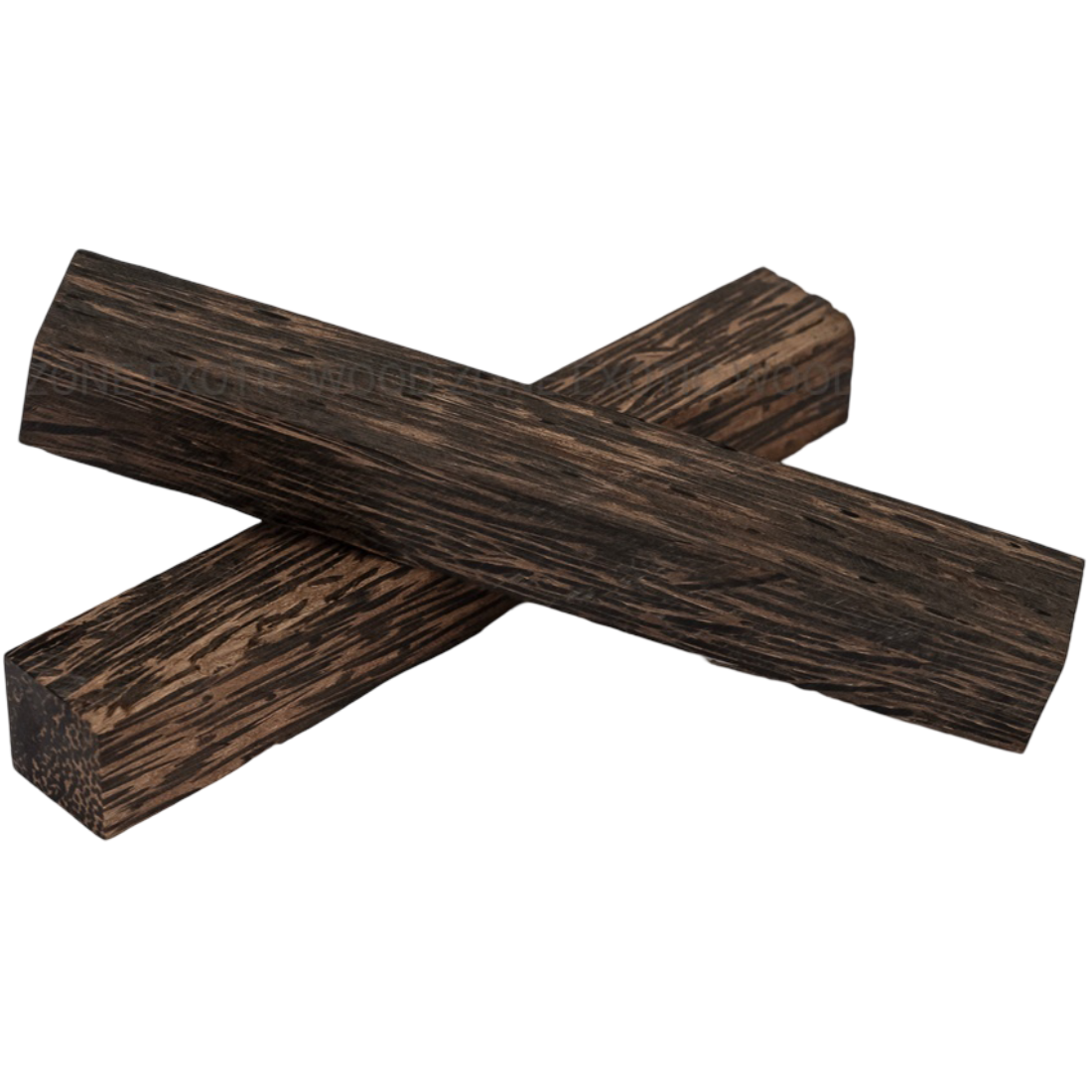 Black Palm Wood Pen Blanks 3/4