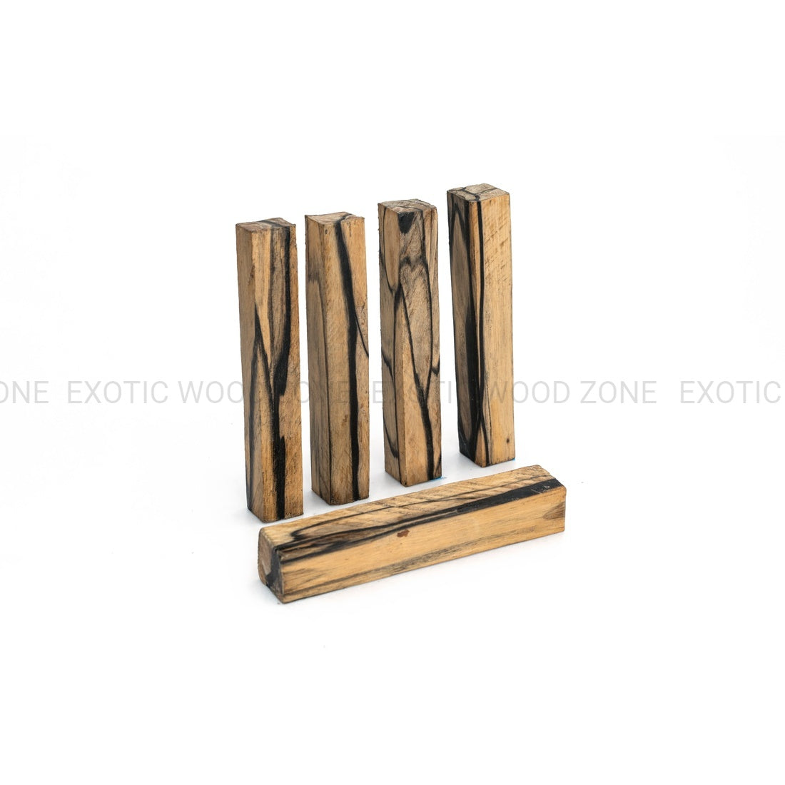 Black and White Ebony Pen Blank - Exotic Wood Zone - Buy online Across USA 