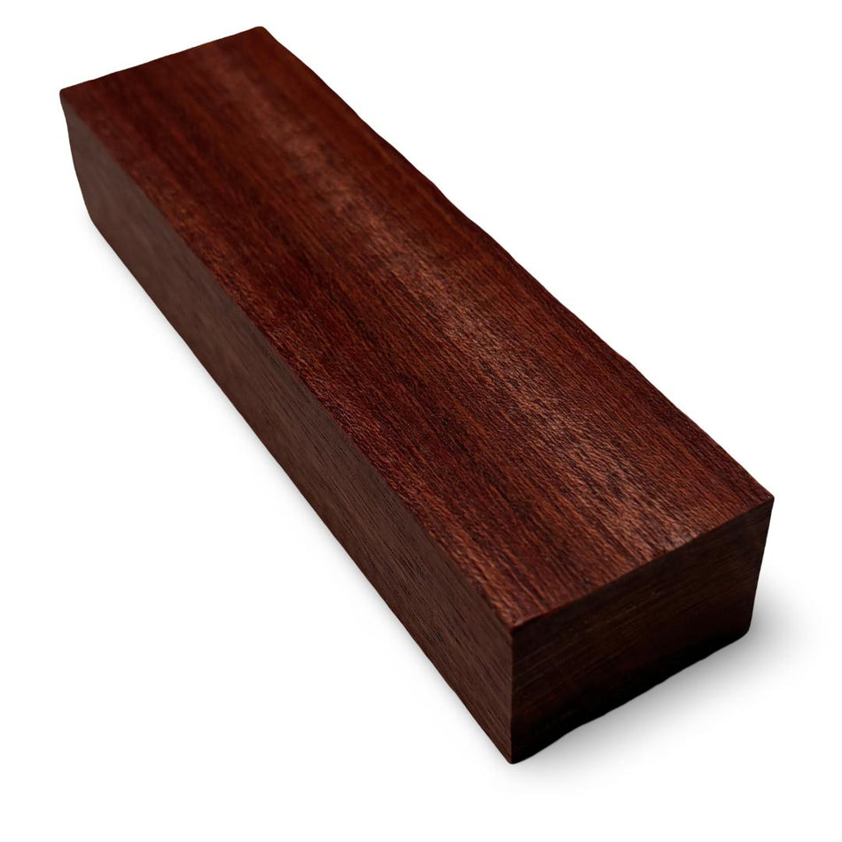 Espacios en blanco para cuchillos de madera Bloodwood/escamas de cuchillos 5"x1-1/2"x1"