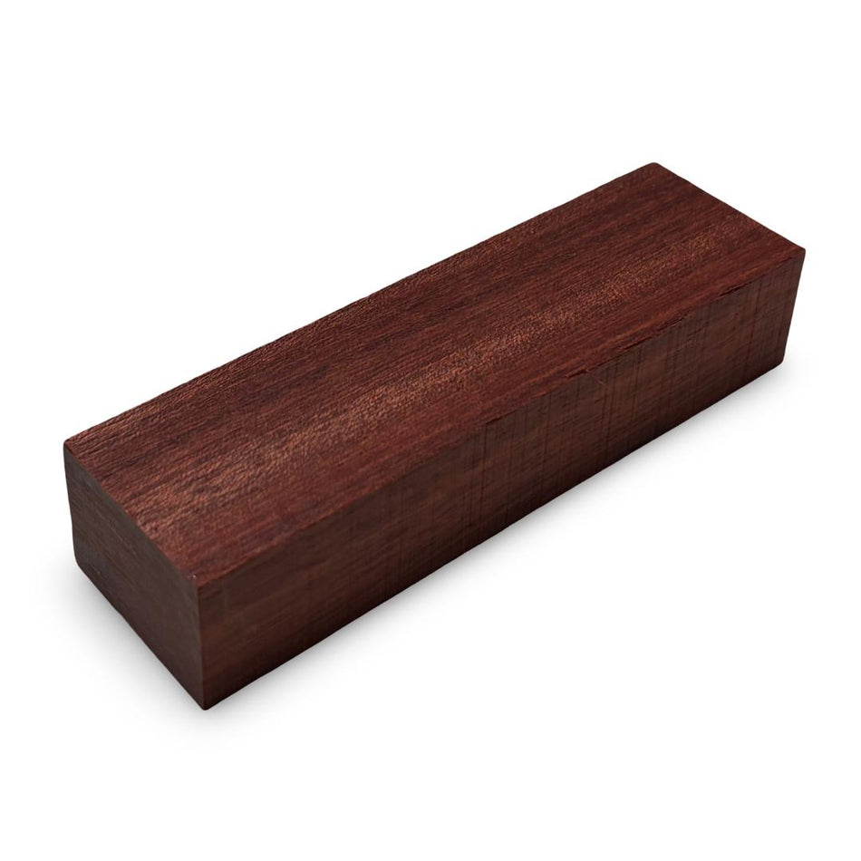Espacios en blanco para cuchillos de madera Bloodwood/escamas de cuchillos 5"x1-1/2"x1"