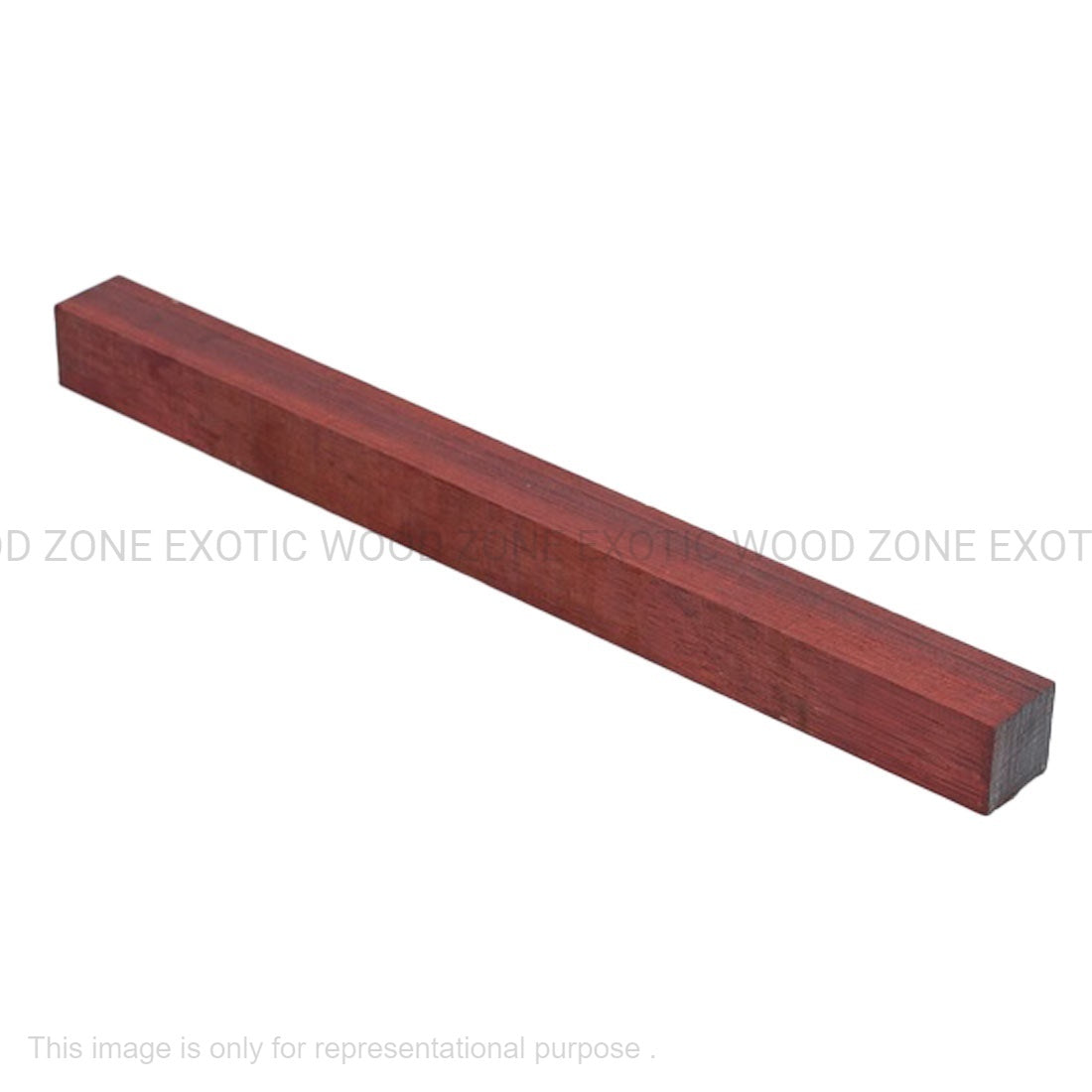 Bloodwood Hobbywood Blank 1" x 1 " x 12" inches Exotic Wood Zone Hobby Woods