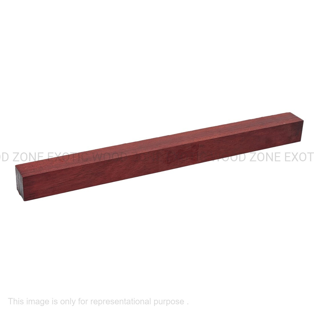 Bloodwood Hobbywood Blank 1" x 1 " x 12" inches Exotic Wood Zone Hobby Woods