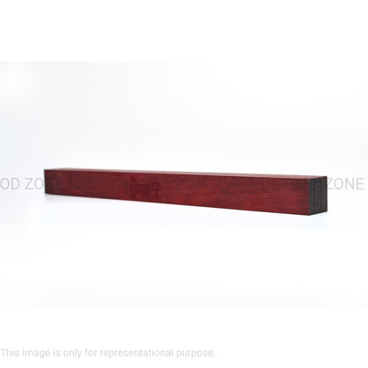 Bloodwood Hobbywood Blank 1&quot; x 1 &quot; x 12&quot; inches Exotic Wood Zone