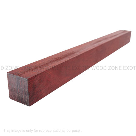 Bloodwood Hobbywood Blank 1" x 1 " x 12" inches Exotic Wood Zone Hobby Woods