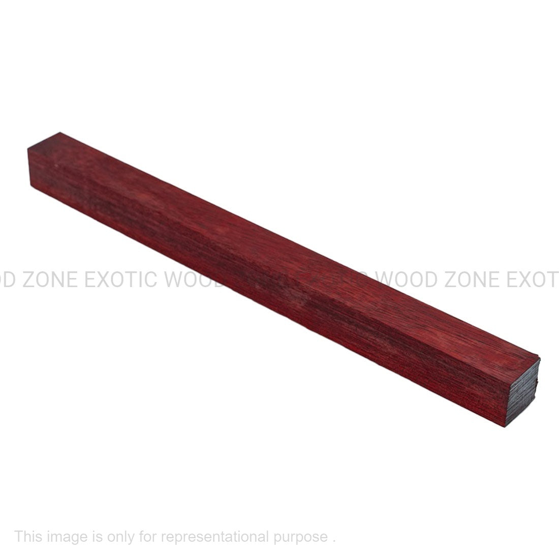 Bloodwood Hobbywood Blank 1" x 1 " x 12" inches Exotic Wood Zone Hobby Woods