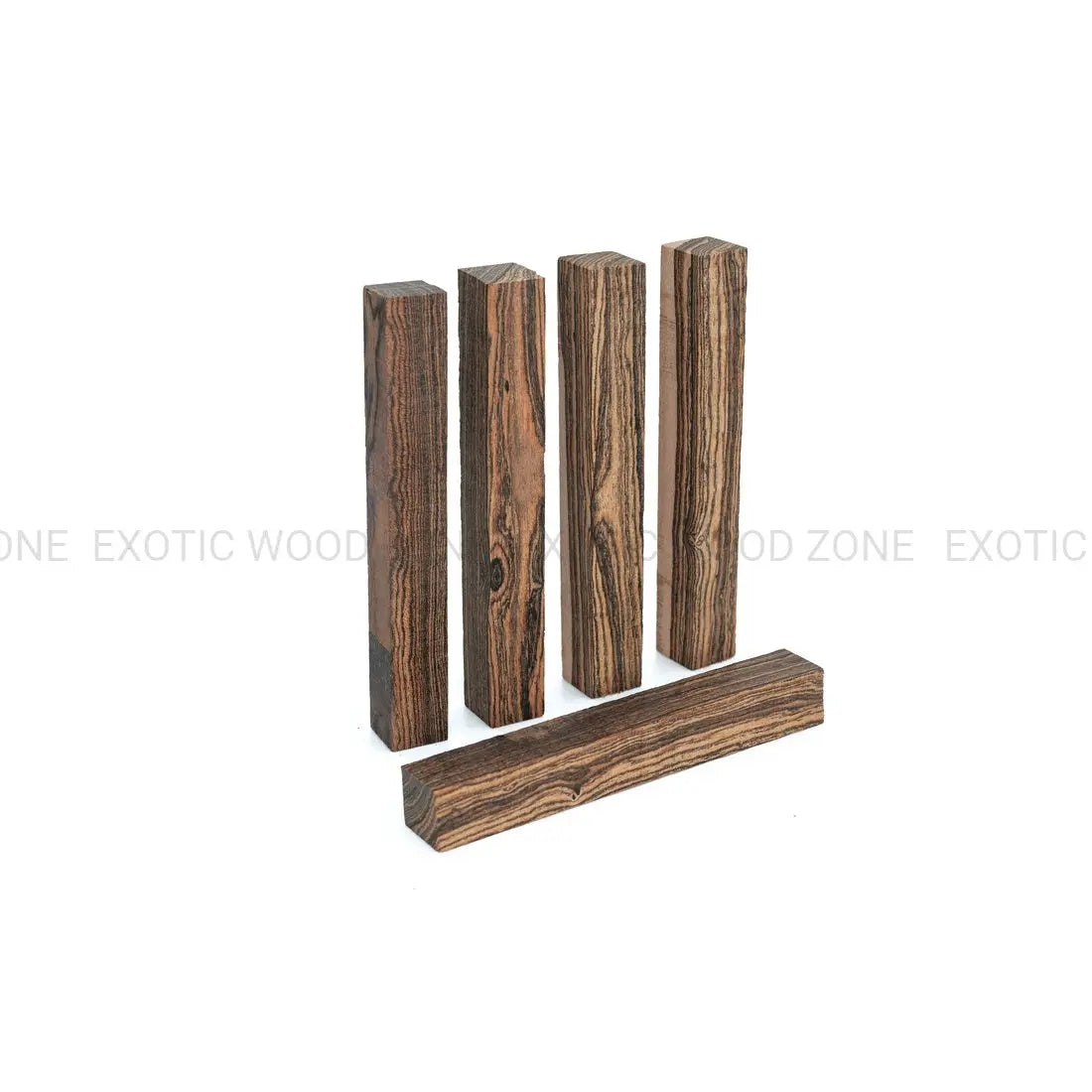 Bocote Wood Pen Blanks 3/4" x 3/4" x 5" - Exotic Wood Zone - Buy online Across USA 