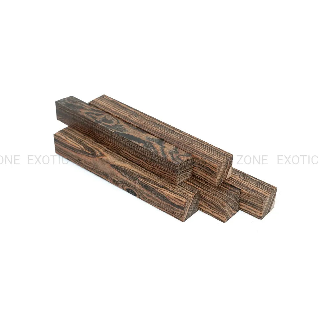 Bocote Wood Pen Blanks 3/4" x 3/4" x 5" - Exotic Wood Zone - Buy online Across USA 