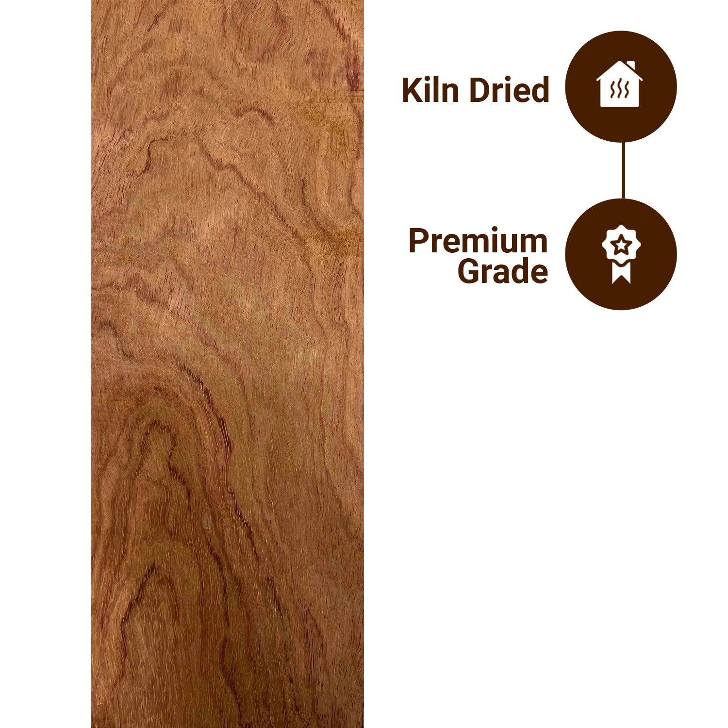 Madera Premium Bubinga 4/4 