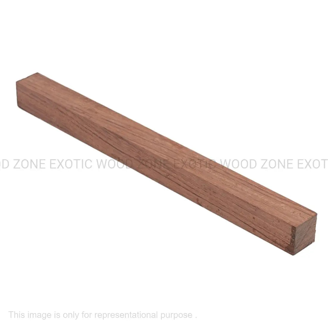 Bubinga Hobbywood Blank 1' x 1" x 12" inches Exotic Wood Zone Hobby Woods