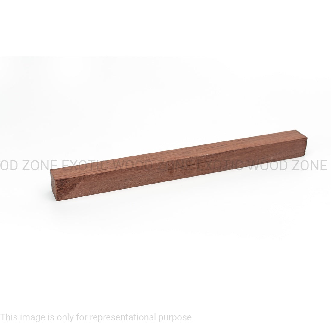 Paquete de 8 espacios en blanco cuadrados de madera dura de Bubing, 1 x 1 x 12 pulgadas