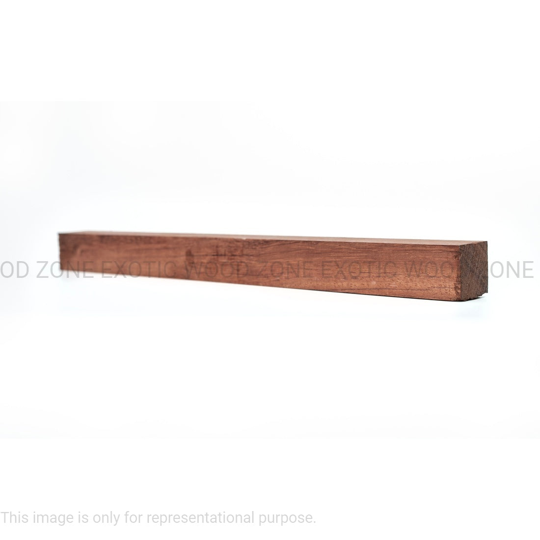 Pack of 2, Bubinga Hobby Wood/ Turning Wood Blanks 1 x 1 x 18 inches - Exotic Wood Zone - Buy online Across USA 
