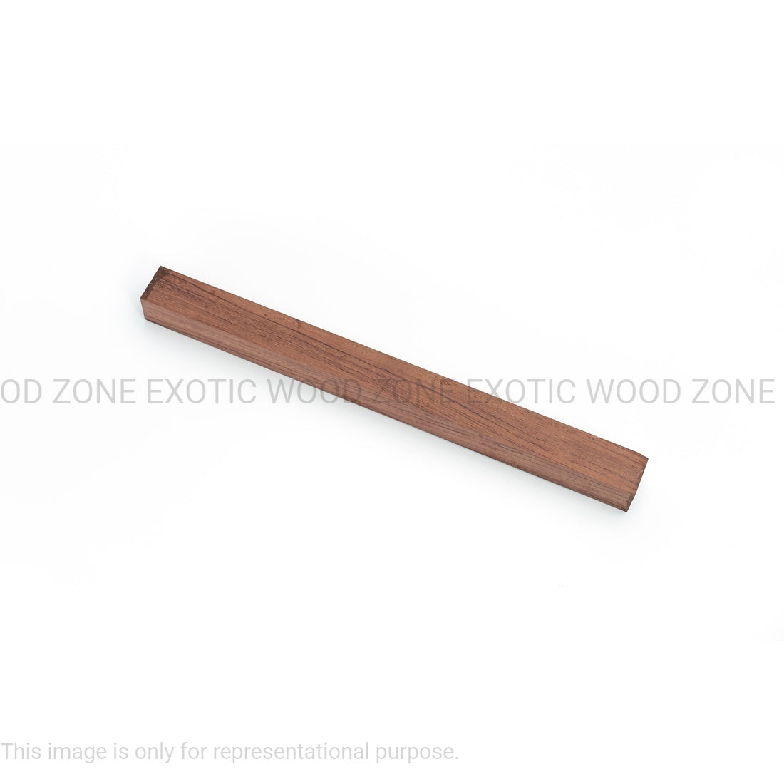 Paquete de 8 espacios en blanco cuadrados de madera dura de Bubing, 1 x 1 x 12 pulgadas