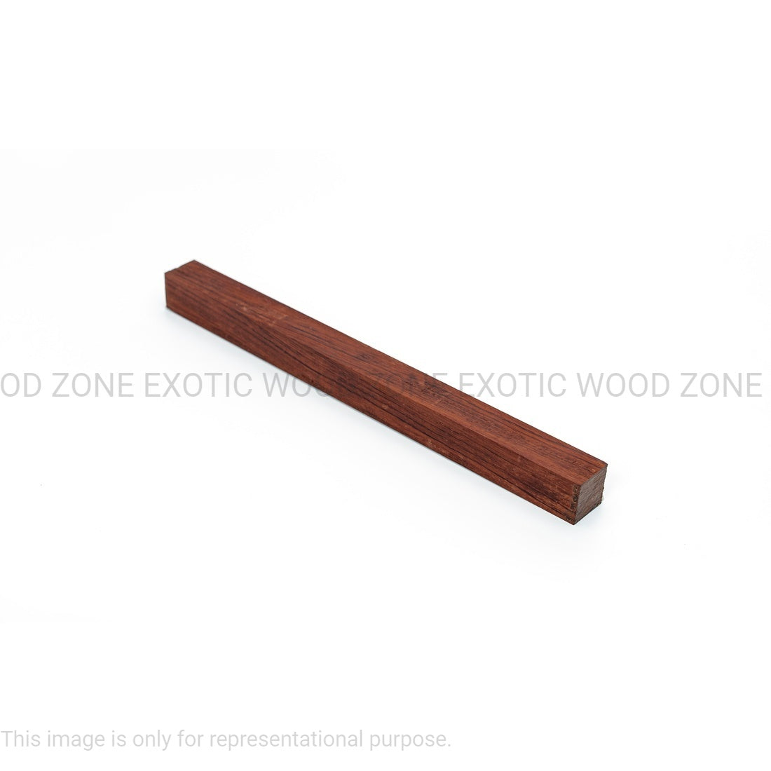 Pack of 3, Bubinga Hobby Wood/ Turning Wood Blanks 1 x 1 x 12 inches