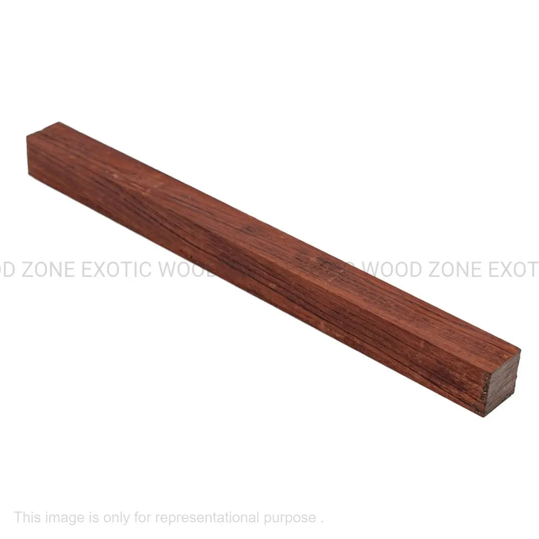 Bubinga Hobbywood Blank 1' x 1" x 12" inches Exotic Wood Zone Hobby Woods