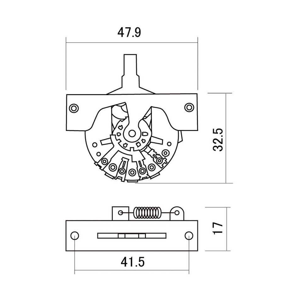 CRL 5-way Lever Switch by JOBOIS