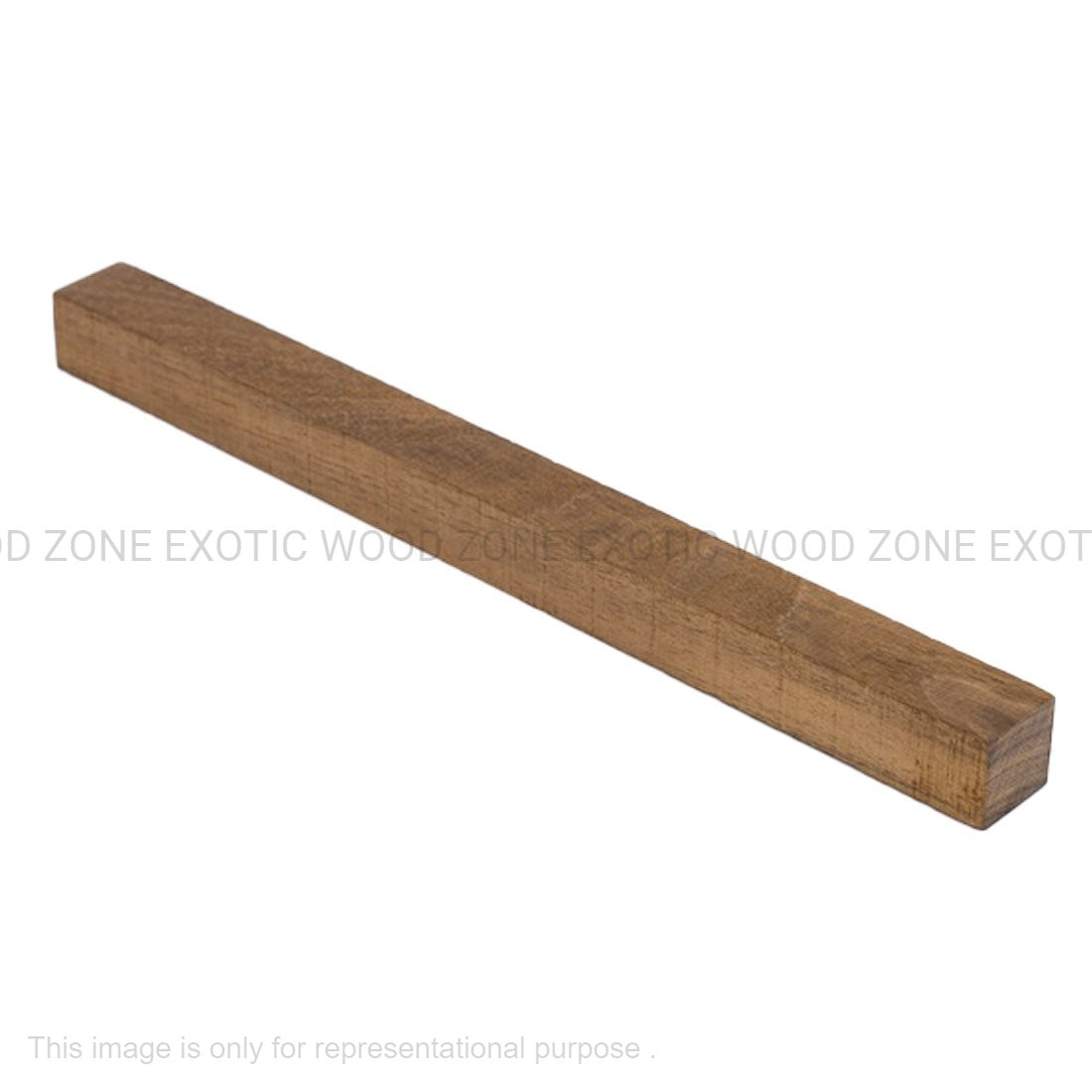 Caribbean Walnut Hobbywood Blank 1" x 1 " x 12" inches - Exotic Wood Zone Hobby Woods