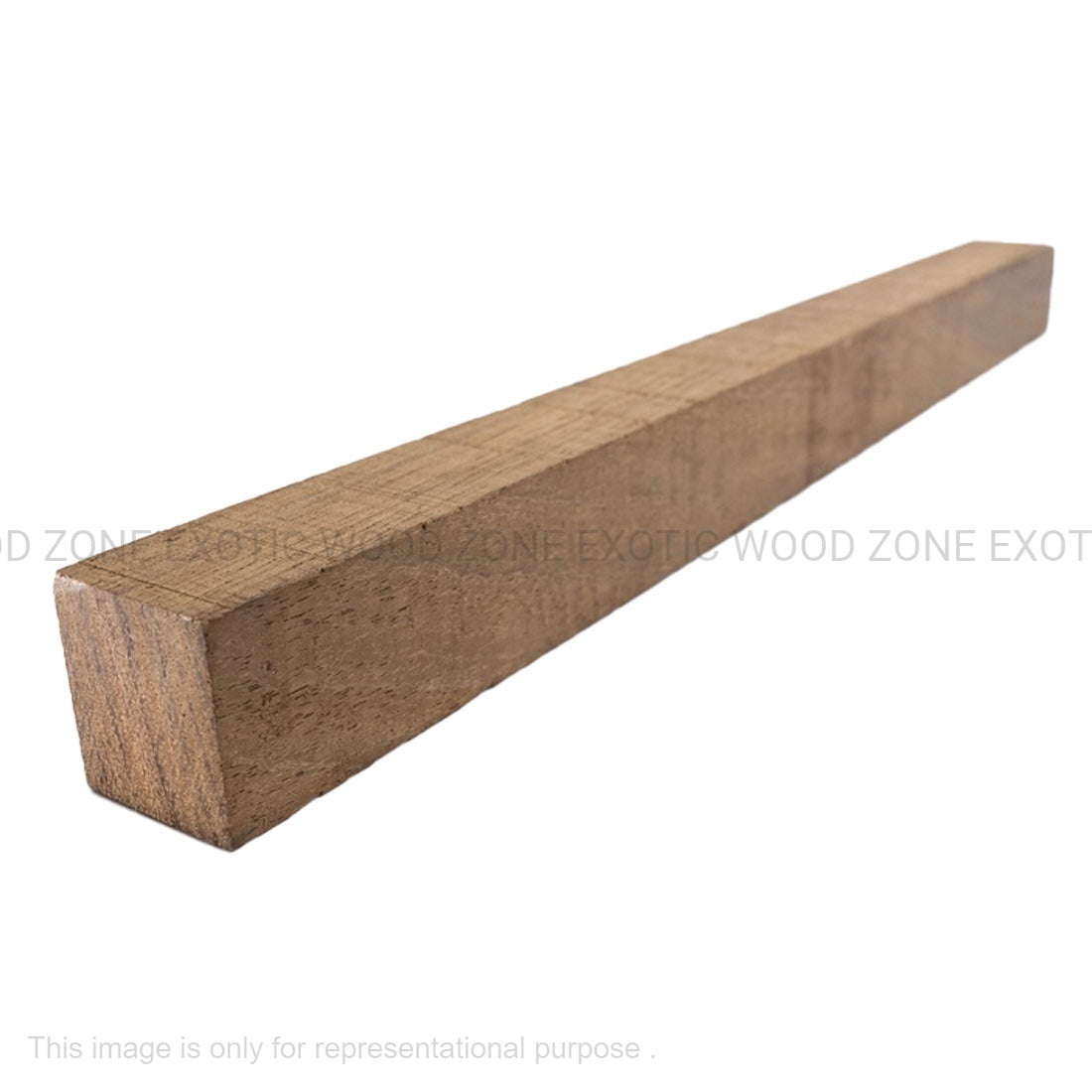 Caribbean Walnut Hobbywood Blank 1" x 1 " x 12" inches - Exotic Wood Zone Hobby Woods