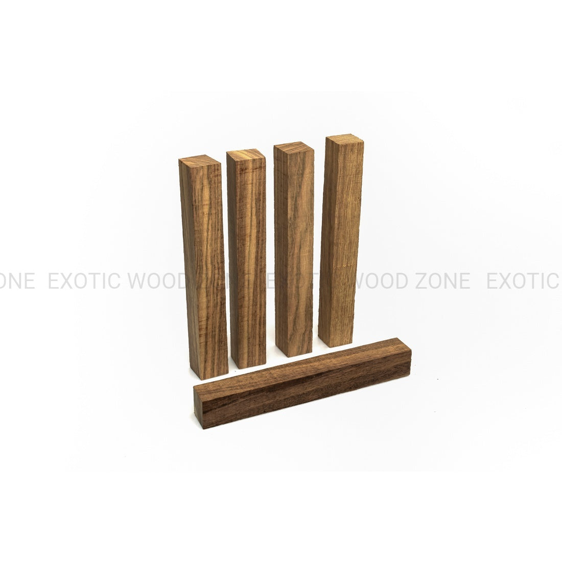 Chechen Wood Pen Blanks 3/4&quot; x 3/4&quot; x 6&quot; - Exotic Wood Zone - Buy online Across USA 