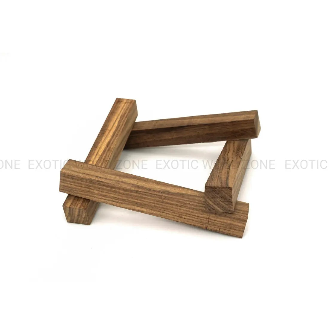 Chechen Wood Pen Blanks 3/4" x 3/4" x 6" - Exotic Wood Zone - Buy online Across USA 