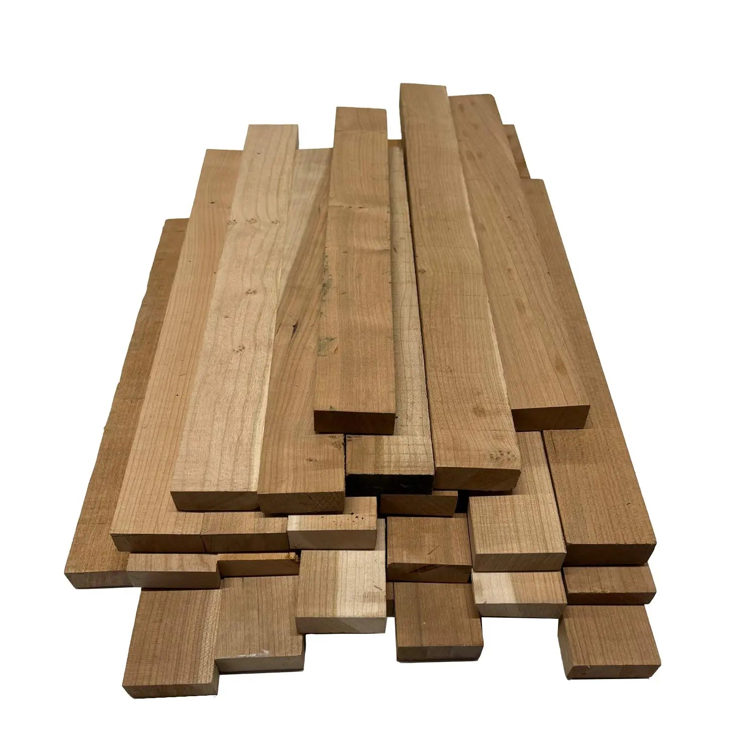 Caja De 15 Libras De Recortes De Madera De Cerezo - Piezas De 3/4"-1 ...