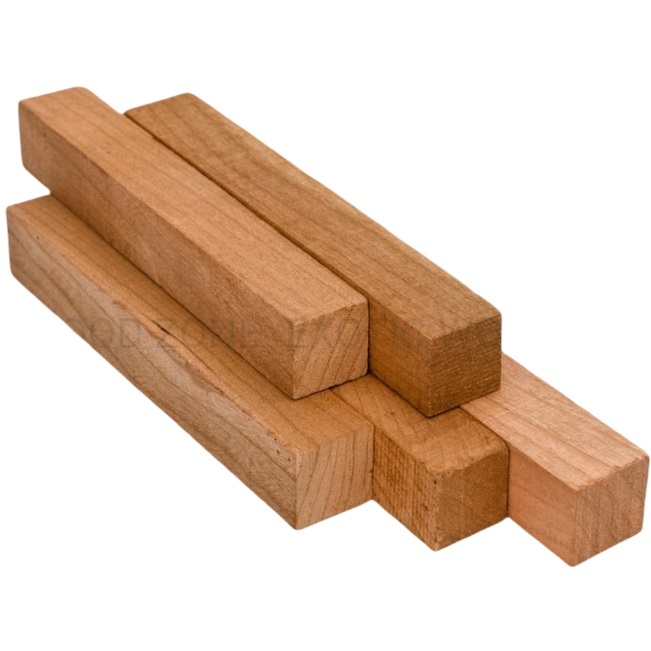 Cherry Wood Pen Blanks 3/4" x 3/4" x 6"
