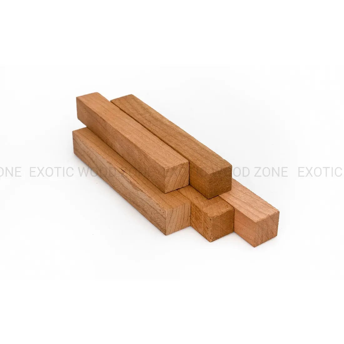 Cherry Wood Pen Blanks 3/4" x 3/4" x 6" - Exotic Wood Zone - Buy online Across USA 