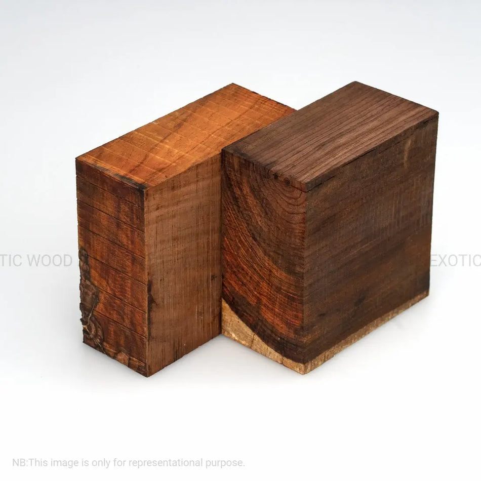 Cocobolo Wood Bowl Blanks 6” x 6” x 2” - Exotic Wood Zone - Buy online Across USA 