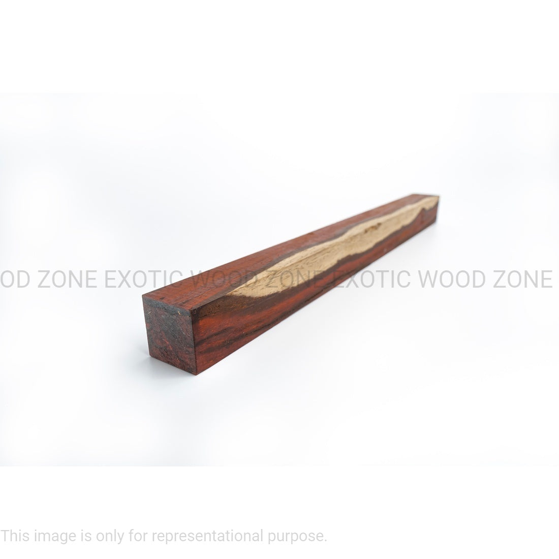 Cocobolo Hobby Wood/ Turning Wood Blanks 1 x 1 x 12 pulgadas