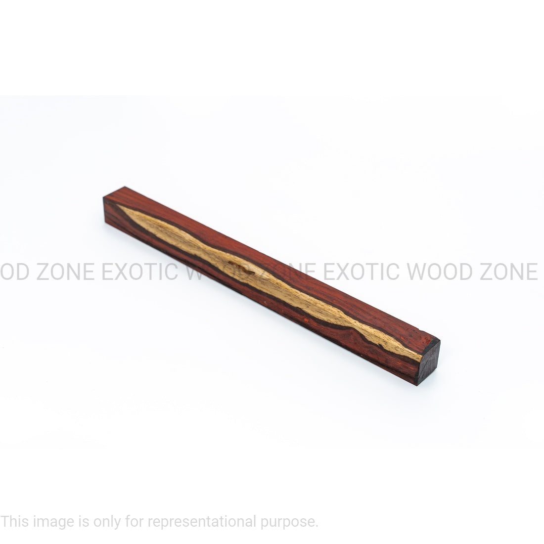 Cocobolo Hobby Wood/ Turning Wood Blanks 1 x 1 x 12 inches - Exotic Wood Zone - Buy online Across USA 