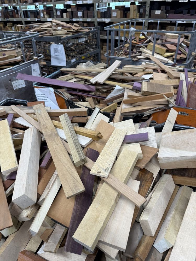 Retales de madera de aliso para manualidades, tallado, desplazamiento, tablas cortas de madera, 15 libras