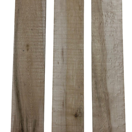 Defective Birdseye Maple Bass Guitar Fingerboard Blank - Exotic Wood Zone