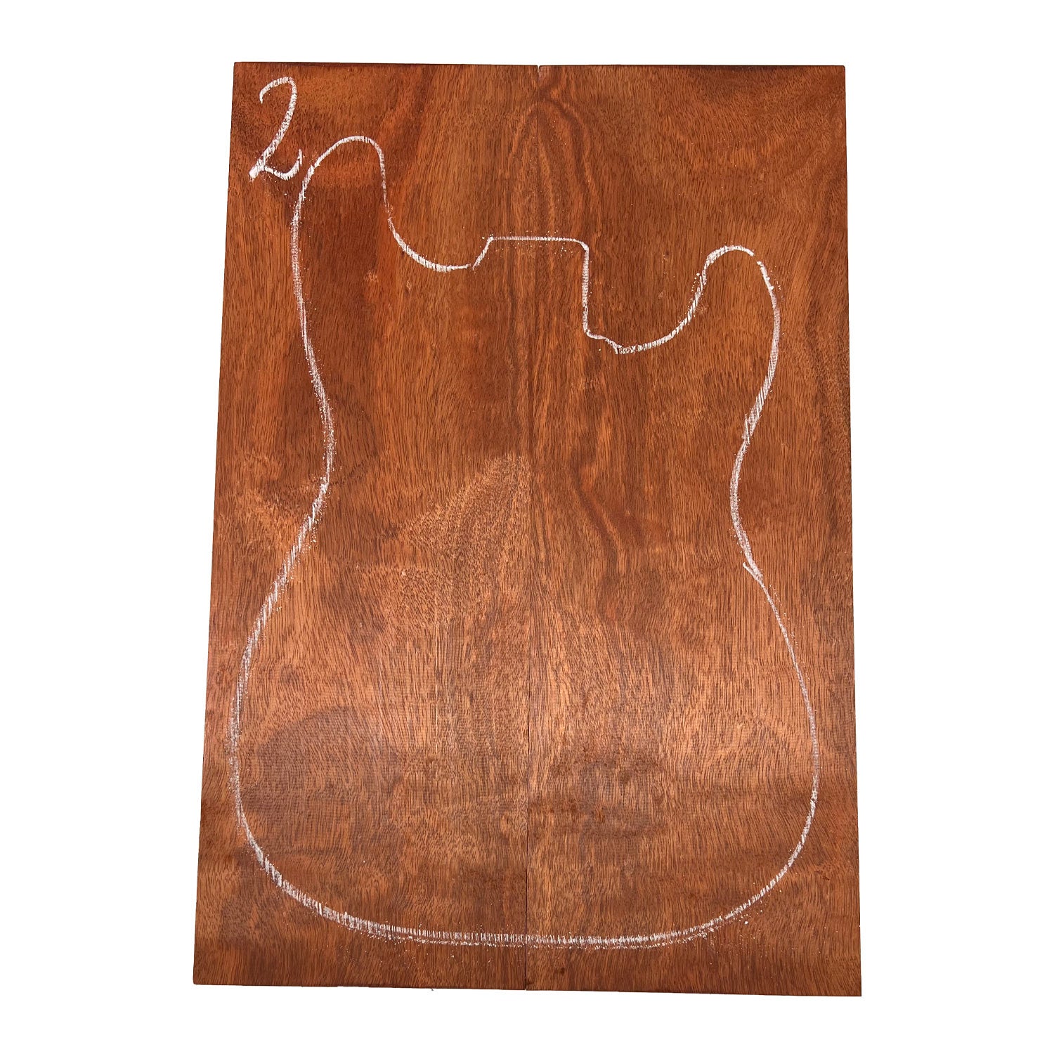 Bloodwood Guitar Drop Tops 21" x 7" x 1/4" #02 - Exotic Wood Zone - Buy online Across USA 