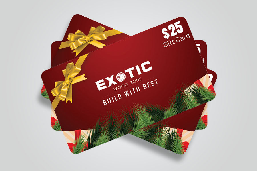 Exotic Wood Zone X-Mas Gift Card - Exotic Wood Zone - Buy online Across USA 