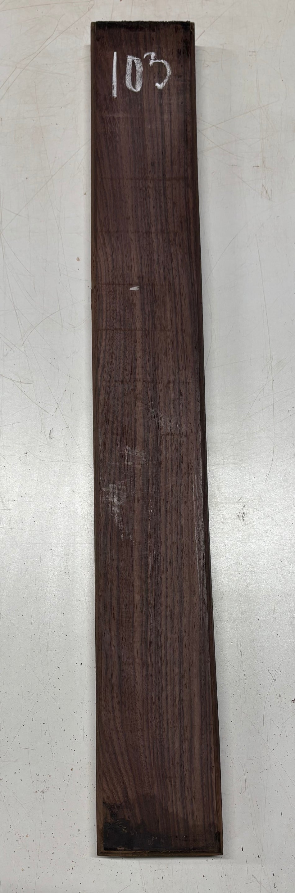 Indian Rosewood Guitar Neck Blank 30" x 4" x 1-1/4" #103