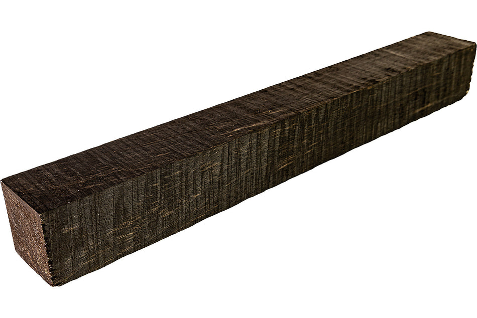 Puente de guitarra Archtop de ébano de Gabón en blanco